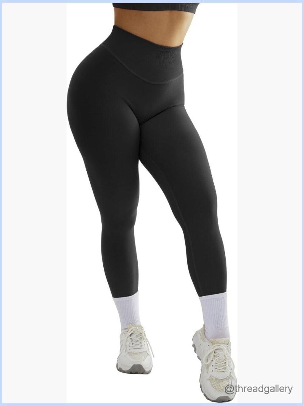 Seamless Butt Lifting Workout Leggings High Waist Yoga Pants Compression Tights